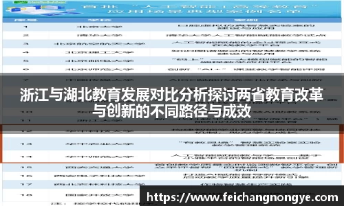 浙江与湖北教育发展对比分析探讨两省教育改革与创新的不同路径与成效